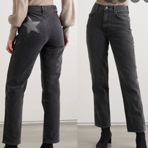 Reformation Denim - Black Reformation star jeans